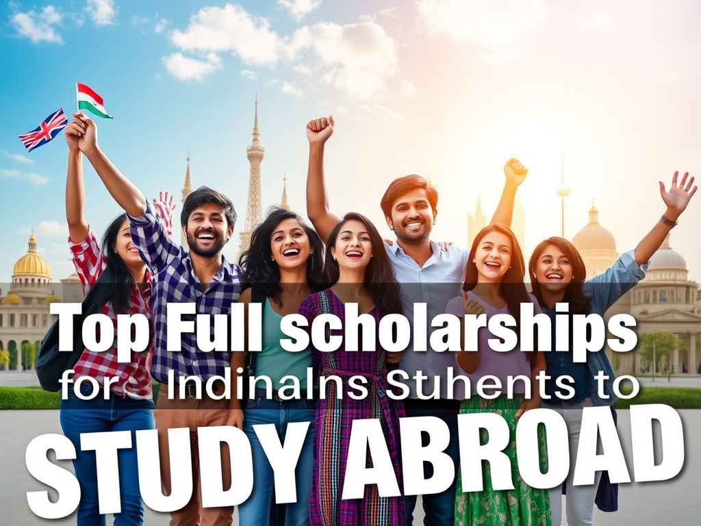 Top Full Scholarships for Indian Students to Study&nbsp;Abroad